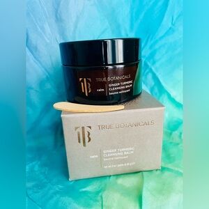 NWT! True Botanicals Ginger Turmeric Cleansing Balm Full Size 3 oz